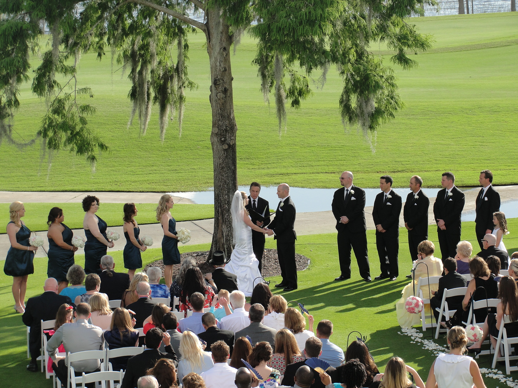 A Blue Sky Wedding Sensational Ceremonies