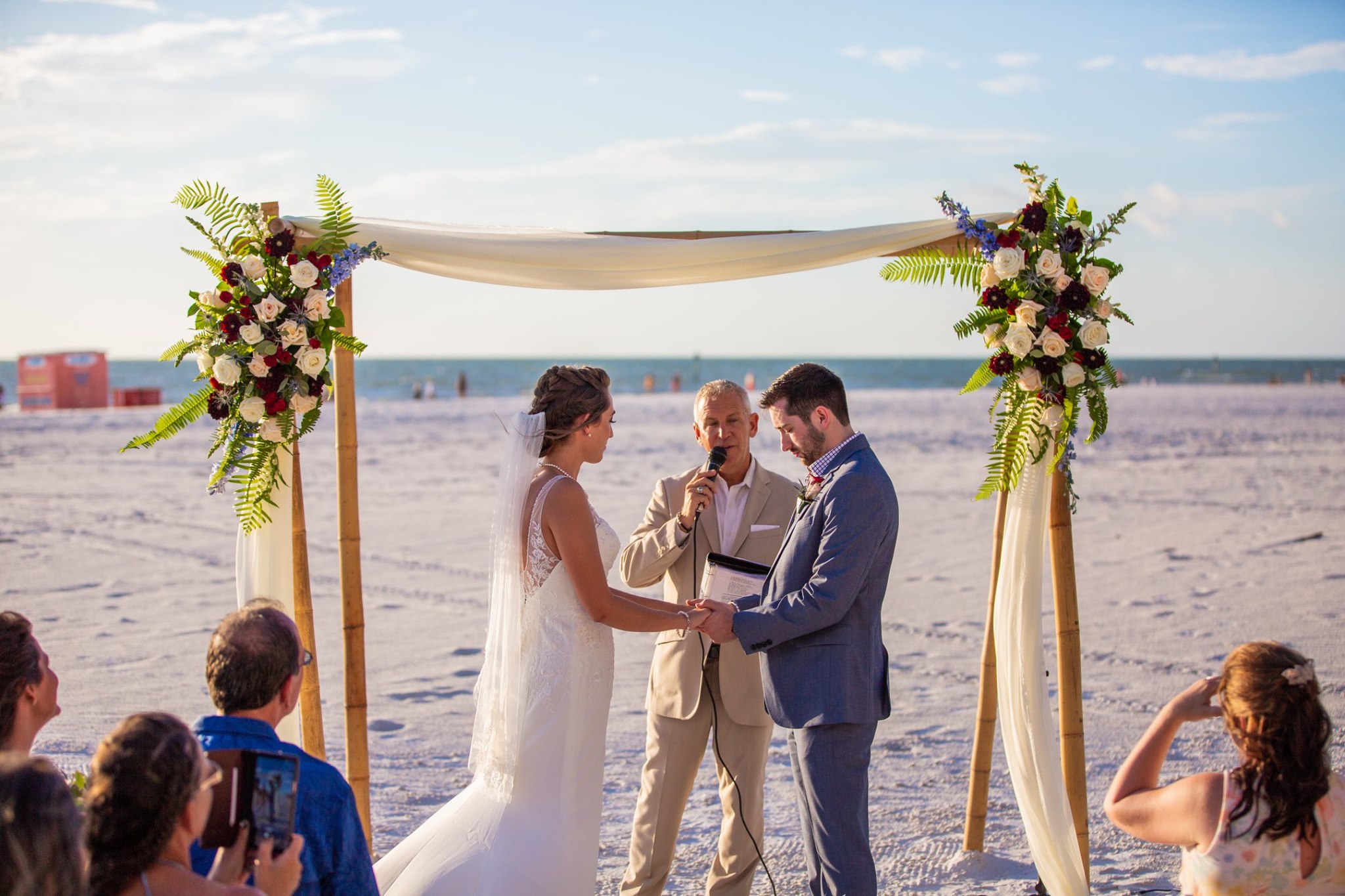 SC Officiant Rick Lackore Hilton Clearwater Beach Wedding