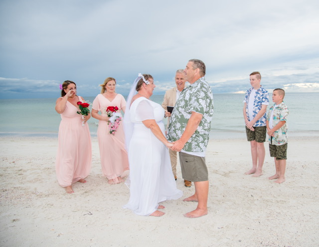 SC Officiant Rick Lackore at North Clearwater Beach